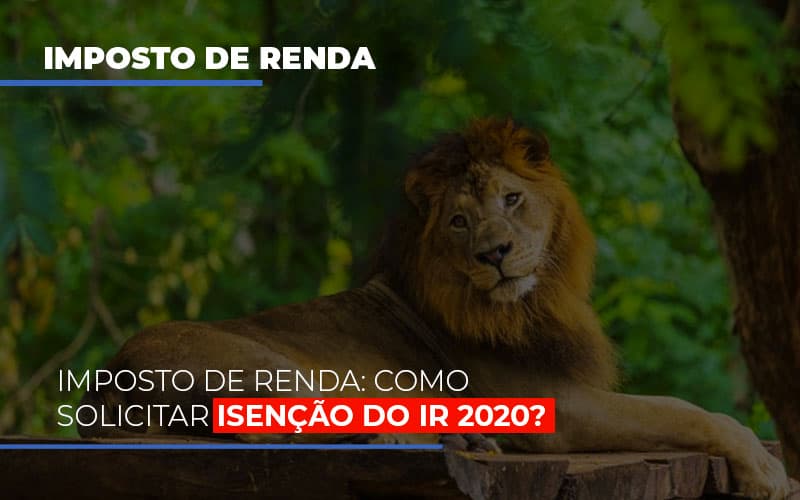 Imposto De Renda: Como Solicitar Isenção Do Ir 2020? - Contabilidade em São Bernardo do Campo - SP